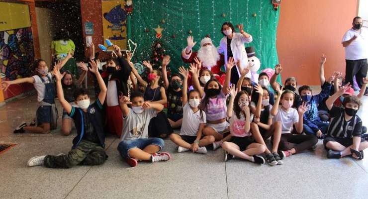 Chegada do Papai Noel – 4º Ano do Ensino Fundamental