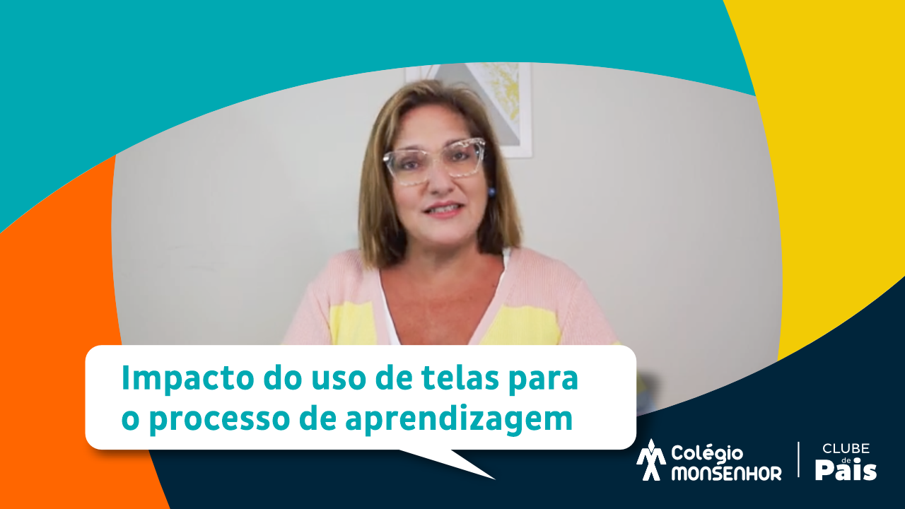 Impacto do uso de telas para o processo de aprendizagem