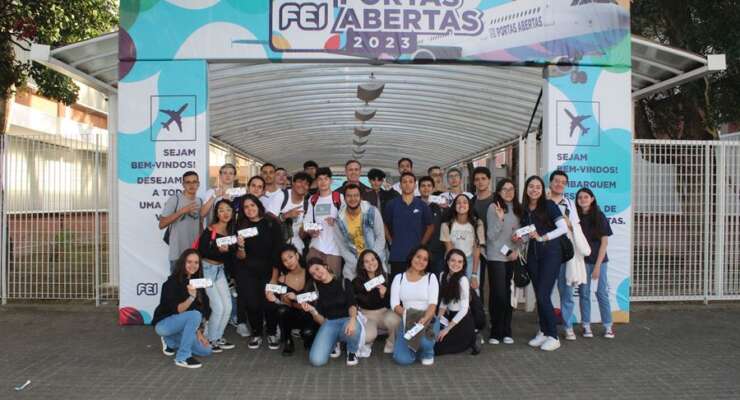 Alunos do 3ºEM – A e B em visita a F.E.I de São Bernardo do Campo