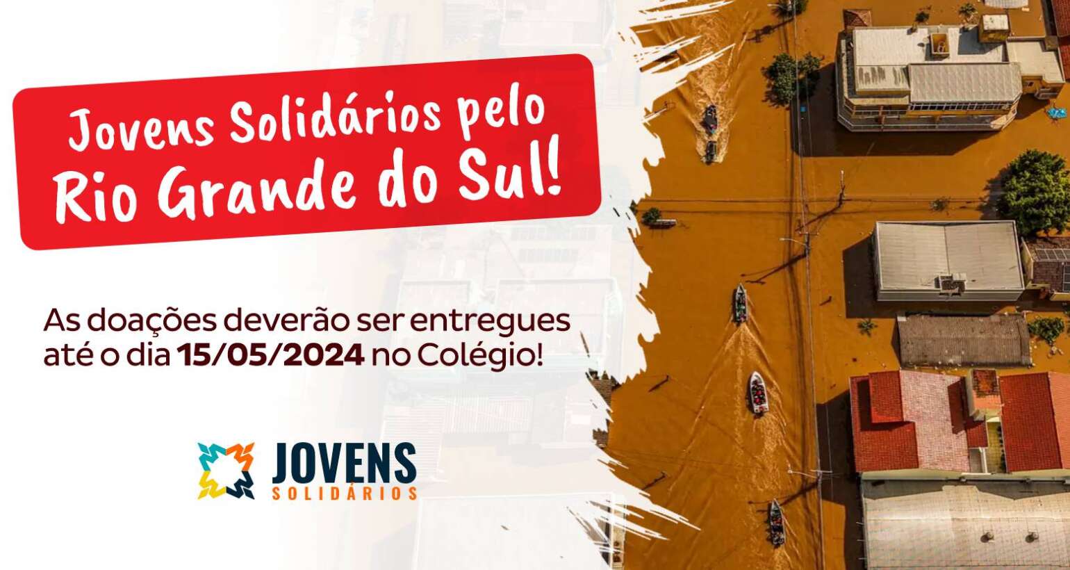 Jovens Solidários pelo Rio Grande do Sul!